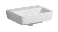 Vorschau: Geberit Renova Plan Handwaschbecken ohne Hahnloch, ohne Überlauf, 45x34cm, weiß 501627001