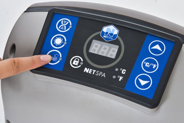 NetSpa Vita Schaumstoff Whirlpool für 4 Personen, rund Ø 156cm