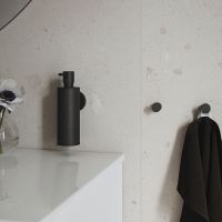 Vorschau: Smedbo Home Seifenspender Wandmontage, schwarz