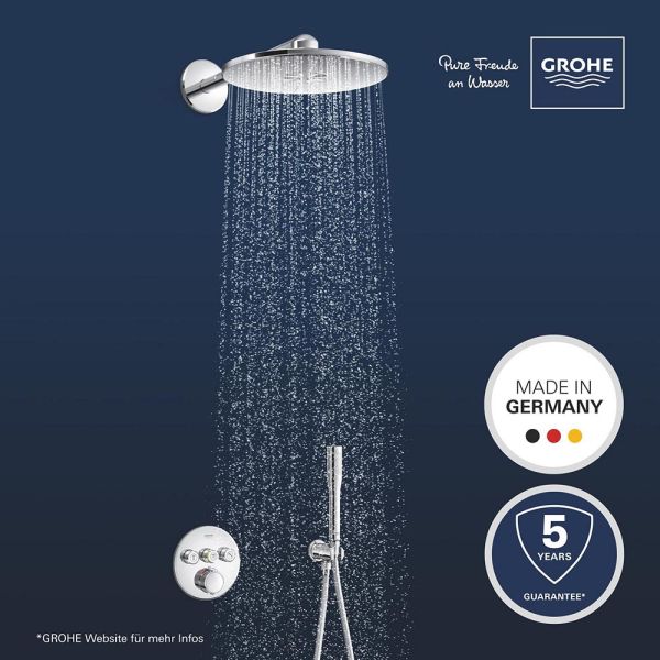 Grohe Precision SmartControl Duschsystem, rund, mit Thermostat