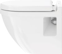 Vorschau: Duravit Starck 3 Wand-WC 48x36,5cm, oval, HygieneGlaze, weiß 2202092000 1