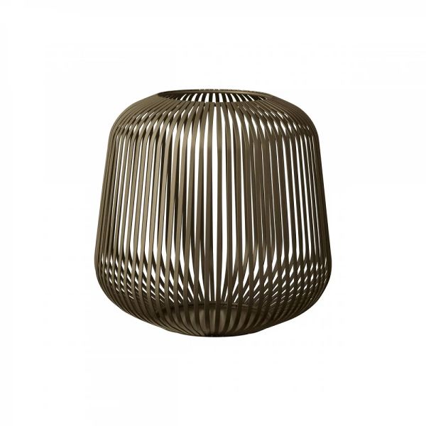 blomus LITO Laterne Größe M burned metal 66716