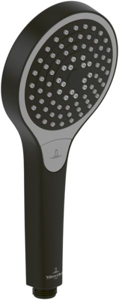 Villeroy&Boch Verve Showers Handbrause mit 3 Strahlarten schwarz matt TSV109001000k5