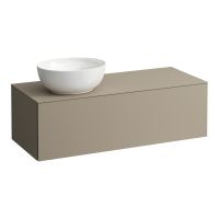 Vorschau: Laufen IL BAGNO ALESSI One Schubladenelement 1200, Ausschnitt links, zu Waschtisch H818975/6/7/8