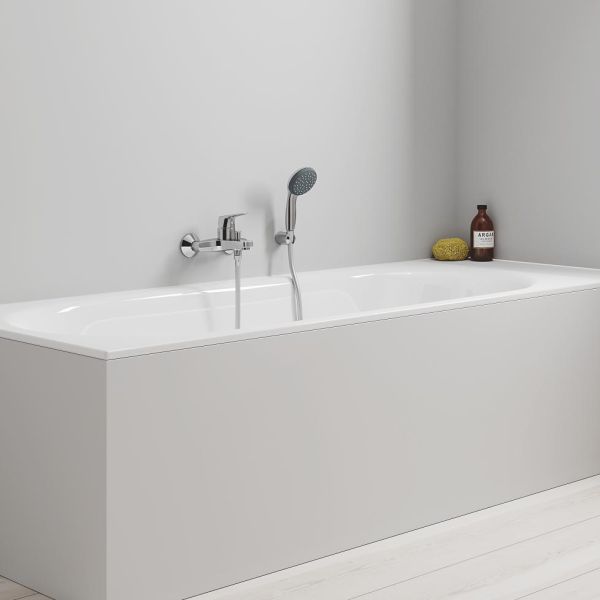 Grohe Start Flow Einhand-Wannenbatterie, chrom
