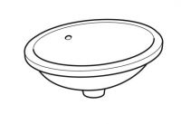 Vorschau: Geberit VariForm Unterbauwaschtisch mit Überlauf oval, Breite 48cm, weiß 500749012_2