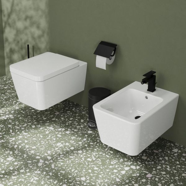 hansgrohe EluPura Q Wand-Bidet 540, weiß 60280450
