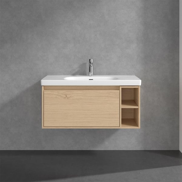 Villeroy&Boch Skyla Waschtischunterschrank C79100 100cm, offenes Fach rechts