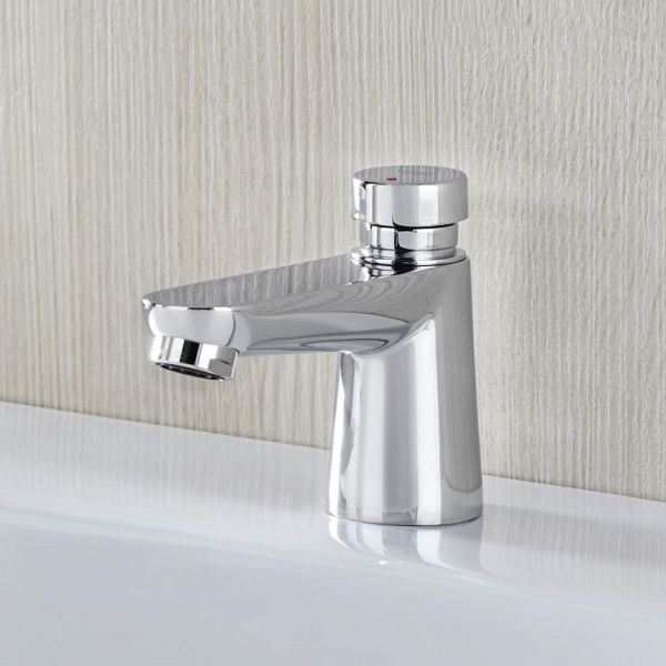 Grohe Euroeco CT Selbstschluss-Standventil, chrom
