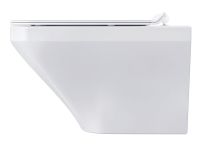 Vorschau: Duravit DuraStyle Wand-WC 62x37cm, eckig, rimless, Durafix, weiß