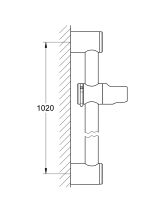 Vorschau: Grohe Relexa Brausestange 100cm, chrom 28621000