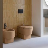Vorschau: Duravit Balcoon Stand-WC clay terra matt 207109AM00