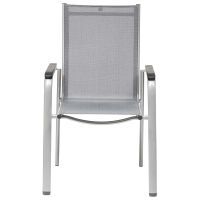 Vorschau: KETTLER CIRRUS Silver-Line Stapelsessel silber/anthrazit-grau 0100361-0001