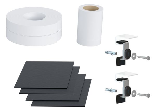 Kaldewei Duschwannen-Schalldämm-Set komplett