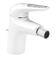 Grohe Eurostyle Bidet-Armatur mit Zugstangen-Ablaufgarnitur, moon white 33565LS3