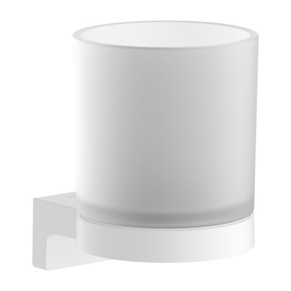 hansgrohe AddStoris S Zahnputzbecher, weiß matt