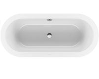 Villeroy&Boch Loop&Friends Duo ovale Badewanne 180x80cm, weiß