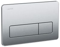 Laufen AW2 Inox Drückerplatte Dual-Flush LIS 89566.2, edelstahl