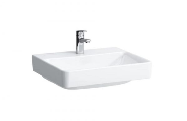 Laufen Pro S Waschtisch 55x46,5cm, 1 Hahnloch ohne Überlauf, weiß