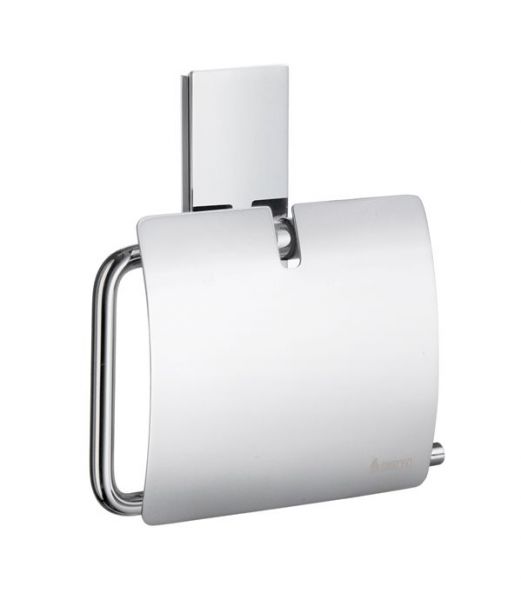 Smedbo Pool Toilettenpapierhalter mit Deckel, chrom