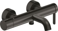 Duravit C.1 Einhebel-Wannenmischer Aufputz, schwarz, C15230000046