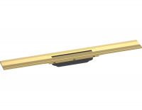 Hansgrohe RainDrain Flex Fertigset Duschrinne 70cm, kürzbar , zur Wandmontage, polished gold optic 56050990