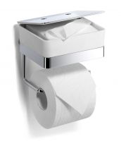 Vorschau: Giese WC-Duo Glasbehälter für Feuchtpapier mit Papierhalter, chrom