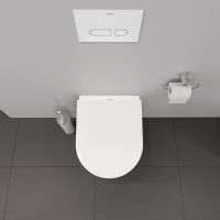 Vorschau: Duravit D-Neo WC-Sitz mit Absenkautomatik soft close, weiß