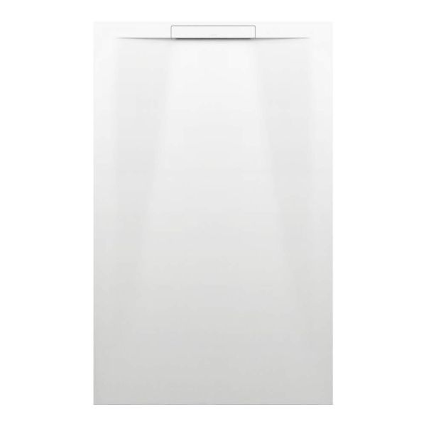 Laufen Pro S Marbond Duschwanne 160x100cm ultraflach, rechteckig, linearer Ablauf seitlich, weiß H2121820000001