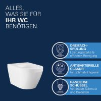 Vorschau: Grohe Euro Keramik Wand-WC, weiß