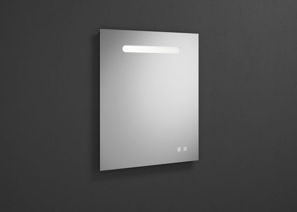 Burgbad Fiumo Leuchtspiegel mit horizontaler LED-Beleuchtung 60x70 cm SIIX060