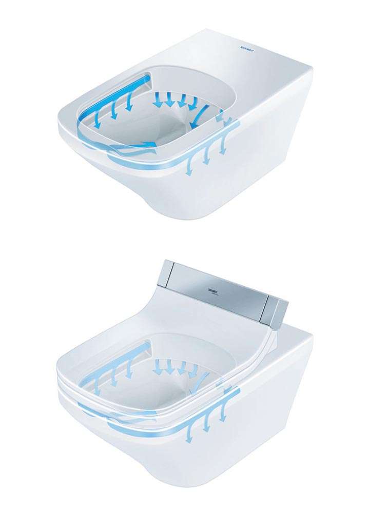 Duravit DuraStyle WandWC 62x37,6cm, eckig, weiß 2537592000 BÄDERMAXX