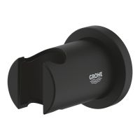 Vorschau: Grohe Rainshower Handbrausehalter mit runder Rosette, phantom black
