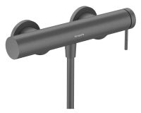 hansgrohe Tecturis S Einhebel-Duscharmatur Aufputz, brushed black chrome 73622340