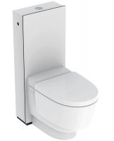 Vorschau: Geberit AquaClean Mera Classic WC-Komplettanlage Stand-Dusch-WC 146240SI1