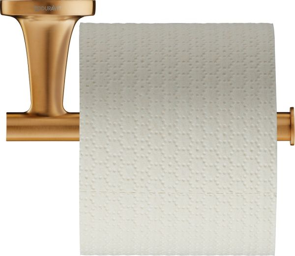 Duravit Starck T Papierrollenhalter, zum Schrauben/Kleben, bronze gebürstet 0099370400