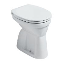 Laufen Object Stand-WC, Flachspüler für 6l-Spülung, weiß_Abgang senkrecht