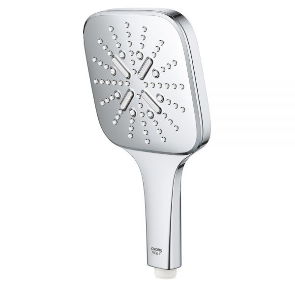 Grohe Rainshower 130 SmartActive Cube Handbrause 3 Strahlarten, wassersparend