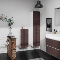 hansgrohe Xevolos E Hochschrank 176x40x36cm, Türanschlag links