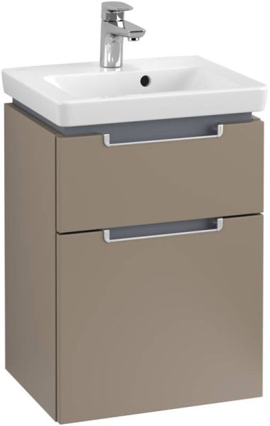 Villeroy&Boch Subway 2.0 Waschtischunterschrank mit 2 Auszügen, 44x59cm truffle grey A90600VG