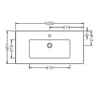 Vorschau: Burgbad Eqio Slim Badmöbel-Set 102cm mit LED-Spiegelschrank, Waschtisch & Unterschrank