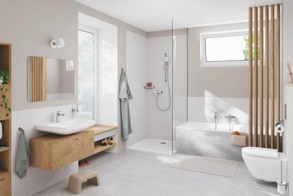 Grohe Cubeo Einhand-Wannenbatterie