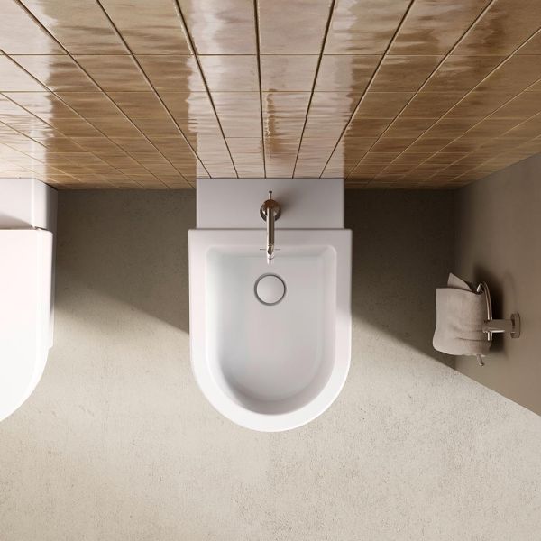 Duravit Balcoon Standbidet DuraShield weiß matt 272610AC00