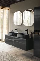 Vorschau: Duravit Zencha Aufsatzbecken 55x39 anthrazit matt 2373551379