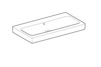 Vorschau: Geberit iCon Waschtisch ohne Hahnloch, 90x48,5cm, weiß 124093000_1