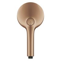 Vorschau: Grohe Vitalio Joy+ 120 Handbrause mit 3 Strahlarten, 6,3 l/min, warm sunset gebürstet 134863DL00 