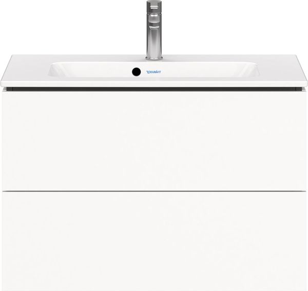 Duravit L-Cube Waschtischunterschrank wandhängend 82x39cm mit 2 Schubladen für ME by Starck 234283