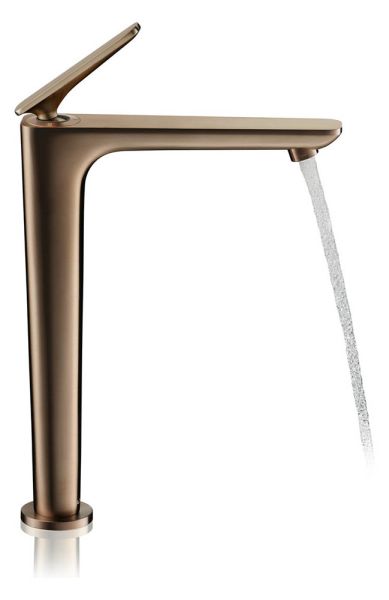 Axor Citterio C Waschtischmischer 250 CoolStart für Waschschüsseln mit Ablaufgarnitur brushed bronze 49050140