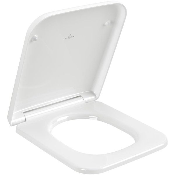 Villeroy&Boch Skyla Combi-Pack Wand-WC TwistFlush 37x53cm mit WC-Sitz, softcube