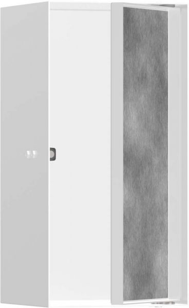 Hansgrohe XtraStoris Rock Wandnische mit befliesbarer Tür 300/150/140, weiß matt 